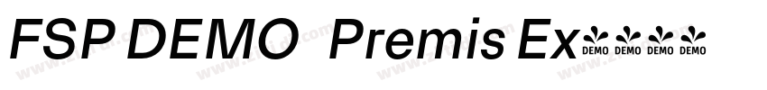 FSP DEMO   Premis Ex字体转换